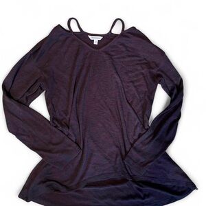 Juicy Couture Deep Purple Long Sleeve Top